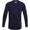 imageUnder Armour Mens ColdGear Fitted CrewMidnight Navy 410White
