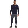 imageUnder Armour Mens ColdGear Fitted CrewMidnight Navy 410White