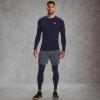 imageUnder Armour Mens ColdGear Fitted CrewMidnight Navy 410White