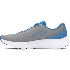 imageUnder Armour Boys Grade School Charged Rogue 4 Running Shoe100 Mod GrayViral BlueViral Blue
