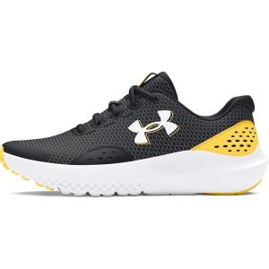 imageUnder Armour Boys Grade School Surge 4 Running Shoe004 BlackTaxiWhite