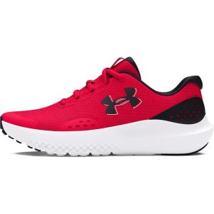 imageUnder Armour Boys Grade School Surge 4 Running Shoe600 RedBlackBlack