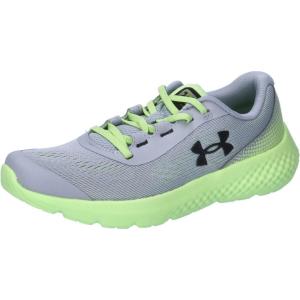 imageUnder Armour Kids Pre School Rogue 4 Running Shoe101 Mod GrayMorph GreenBlack