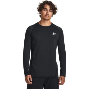 imageUnder Armour Mens ColdGear Fitted CrewBlack 002