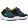 imageUnder Armour Baby Infant Surge 4 Alternate Closure Running Shoe003 BlackHigh Vis YellowCircuit Teal