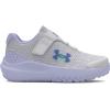 imageUnder Armour Baby Infant Surge 4 Alternate Closure Running Shoe101 Halo GrayCelesteStarlight