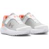 imageUnder Armour Baby Infant Surge 4 Alternate Closure Running Shoe102 Distant GrayFlare OrangeMetallic Silver