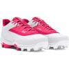 imageUnder Armour Boys Leadoff Low Rm Jr 30 Sneaker601 CeriseWhiteCerise