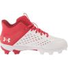imageUnder Armour Boys Leadoff Mid Junior Rubber Molded Cleat Baseball ShoeRed