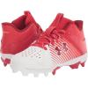 imageUnder Armour Boys Leadoff Mid Junior Rubber Molded Cleat Baseball ShoeRed