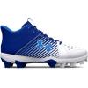 imageUnder Armour Boys Leadoff Mid Junior Rubber Molded Cleat Baseball ShoeRoyal
