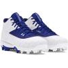 imageUnder Armour Boys Leadoff Mid Rm Jr 30 Sneaker400 RoyalWhiteRoyal