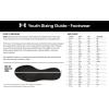 imageUnder Armour Boys Leadoff Mid Rm Jr 30 Sneaker400 RoyalWhiteRoyal