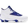 imageUnder Armour Boys Leadoff Mid Rm Jr 30 Sneaker400 RoyalWhiteRoyal