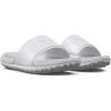 imageUnder Armour UnisexAdult Project Rock 3 Slides Sandal100 WhiteWhiteHalo Gray