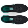 imageUnder Armour Womens Charged Escape 4 Running Shoe003 BlackBlackRadial Turquoise