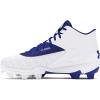 imageUnder Armour Boys Leadoff Mid Rm Jr 30 Sneaker400 RoyalWhiteRoyal