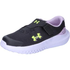 imageUnder Armour Baby Infant Surge 4 Alternate Closure Running Shoe001 BlackPurple AceHigh Vis Yellow