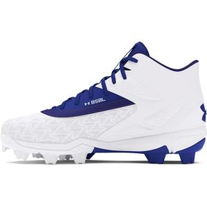 imageUnder Armour Boys Leadoff Mid Rm Jr 30 Sneaker400 RoyalWhiteRoyal