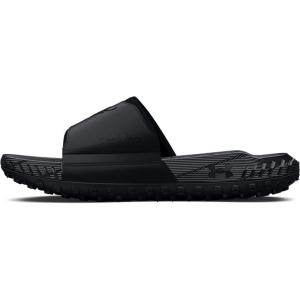 imageUnder Armour UnisexAdult Project Rock 3 Slides Sandal001 BlackBlackPitch Gray