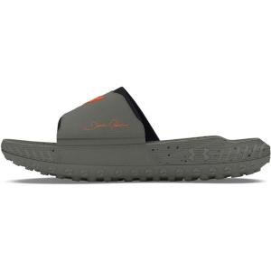 imageUnder Armour UnisexAdult Project Rock 3 Slides Sandal301 Clay GreenBlackTeam Orange