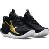 imageUnder Armour Unisex Adult Jet 23 Basketball Shoe001 BlackMetallic GoldMetallic Gold