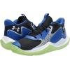 imageUnder Armour Unisex Adult Jet 23 Basketball Shoe007 BlackTech BlueMetallic Silver