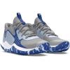 imageUnder Armour Unisex Adult Jet 23 Basketball Shoe104 Mod GrayNimbus BlueTech Blue