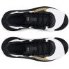 imageUnder Armour Unisex Adult Jet 23 Basketball Shoe107 WhiteBlackMetallic Gold