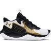 imageUnder Armour Unisex Adult Jet 23 Basketball Shoe107 WhiteBlackMetallic Gold