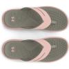 imageUnder Armour Womens Ignite Pro Marbella Flip Flop Slide Sandal601 Orange DreamGrove GreenGrove Green