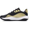 imageUnder Armour Womens Lockdown 7 Low Sneaker001 BlackMetallic GoldBlack