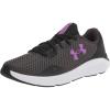 imageUnder Armour Womens Charged Pursuit 3 Running ShoeJet Gray 108Black