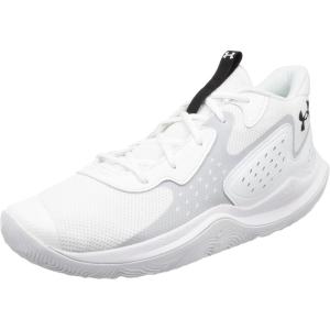 imageUnder Armour Unisex Adult Jet 23 Basketball Shoe100 WhiteHalo GrayBlack