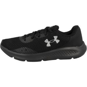 imageUnder Armour Womens Charged Pursuit 3 Running Shoe003 BlackBlackMetallic Silver