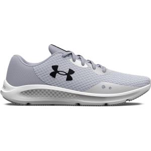imageUnder Armour Womens Charged Pursuit 3 Running Shoe101 Halo GrayBlack