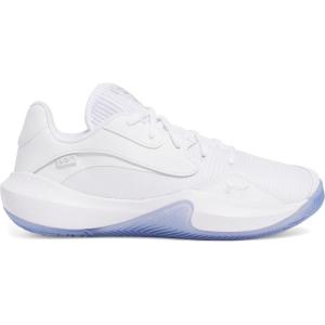 imageUnder Armour Womens Lockdown 7 Low Sneaker102 WhiteWhiteMetallic Silver