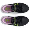 imageUnder Armour Kids Pre School Pursuit 3 Alternate Closure Running Shoe002 BlackPurple AceHighvis Yellow