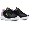 imageUnder Armour Kids Pre School Pursuit 3 Alternate Closure Running Shoe002 BlackPurple AceHighvis Yellow