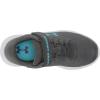imageUnder Armour Kids Pre School Pursuit 3 Alternate Closure Running Shoe101 Pitch GraySonar BlueBlue Surf