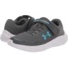imageUnder Armour Kids Pre School Pursuit 3 Alternate Closure Running Shoe101 Pitch GraySonar BlueBlue Surf