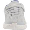 imageUnder Armour Kids Pre School Pursuit 3 Alternate Closure Running Shoe103 Halo GrayBaja BlueMetallic Silver