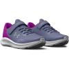 imageUnder Armour Kids Pre School Pursuit 3 Alternate Closure Running Shoe501 Aurora PurpleStrobeMetallic Silver