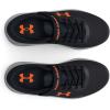 imageUnder Armour Kids Pre School Pursuit 3 Alternate Closure Running ShoeJet Gray 100Blaze Orange