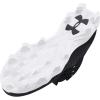 imageUnder Armour Mens Highlight Franchise Rm 20 Football Shoe001 BlackWhiteMetallic Silver