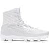imageUnder Armour Mens Highlight Franchise Rm 20 Football Shoe100 WhiteWhiteMetallic Silver