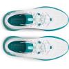 imageUnder Armour Womens HOVR Turbulence 2 Sneaker102 WhiteWhiteCircuit Teal