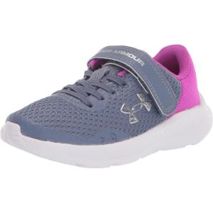 imageUnder Armour Kids Pre School Pursuit 3 Alternate Closure Running Shoe501 Aurora PurpleStrobeMetallic Silver