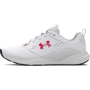 imageUnder Armour Mens Charged Commit Trainer 4 Sneaker103 WhiteDistant GrayRed
