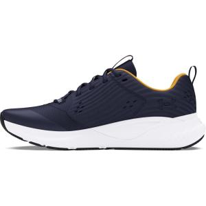 imageUnder Armour Mens Charged Commit Trainer 4 Sneaker402 Midnight NavyGolden YellowWhite